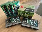 10 stuks Sony UX-S90 cassettebandjes in folie, 2 t/m 25 bandjes, Overige genres, Ophalen of Verzenden, Nieuw in verpakking