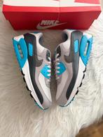 Nike Air Max 90 blauw grijs wit zwart EU 46 airmax 1, Overige kleuren, Nike, Nieuw, Ophalen of Verzenden