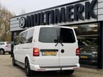 Volkswagen Transporter 2.0 TDI 140PK 6 BAK LUXE DUBBELE CABI, Auto's, Euro 5, Gebruikt, Zwart, 4 cilinders