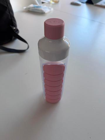 Bidon / drinkfles / waterfles YOS + pillendoosje beschikbaar voor biedingen