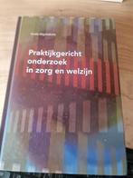 Praktijkgericht onderzoek in zorg en welzijn, Ophalen of Verzenden, Zo goed als nieuw, F. Migchelbrink