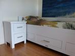 Kinder-/tienerkamer Bopita (Sofie): bed, kast en nachtkastje, Ophalen, Gebruikt, 90 cm, Eenpersoons