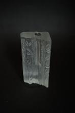 Vintage kristal glas Solifleur vaas Walther Glas blad boom, Antiek en Kunst, Ophalen of Verzenden