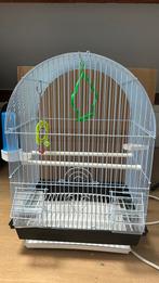 Vogelkooi + accessoires – volledige set!, Ophalen, Zo goed als nieuw, Hout, Vogelkooi