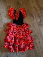 Spaans meisje verkleed jurk, denk maat 110 maar is eruit, Kinderen en Baby's, Carnavalskleding en Verkleedspullen, Ophalen of Verzenden