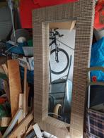moderne spiegel, Ophalen, Gebruikt, 100 tot 150 cm, Rechthoekig