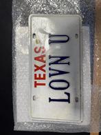 Collectors item | Kenteken Elvis Presley | Texas | LOVN U, Verzenden, Gebruikt, Auto's