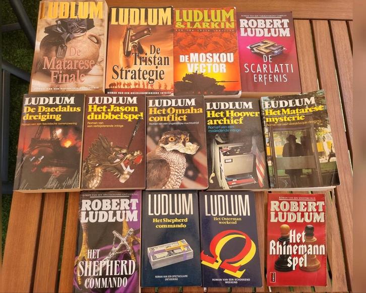 Boeken van Ludlum €2,50 per stuk, Boeken, Avontuur en Actie, Ophalen of Verzenden