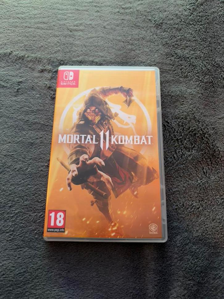 Mortal Kombat 11 (Nintendo Switch), Spelcomputers en Games, Games | Nintendo Switch, Zo goed als nieuw, Vechten, 2 spelers, Vanaf 18 jaar