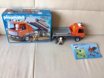 Playmobil kiepwagen 6861 Wegwerkers complete set beschikbaar voor biedingen