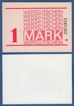 DDR gevangenisgeld 1 mark unc serie A, Postzegels en Munten, Bankbiljetten | Europa | Niet-Eurobiljetten, Duitsland, Verzenden