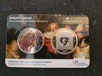 Coincard 2 Euro Rembrandt 2019 met penning BU, Postzegels en Munten, Munten | Nederland, Euro's, Koningin Beatrix, Verzenden