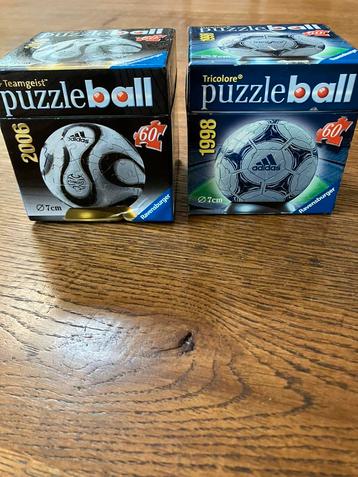 Ravensburger Puzzleballs 1998 en 2006, 7 cm doorsnee. beschikbaar voor biedingen