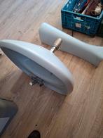 Wastafel met kraan en sifon, Huis en Inrichting, Keuken | Complete keukens, Gebruikt, Overige materialen, Wit, Overige typen