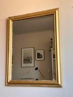 Mooie vintage / antieke spiegel - goud, Ophalen, Zo goed als nieuw, Minder dan 100 cm, Rechthoekig