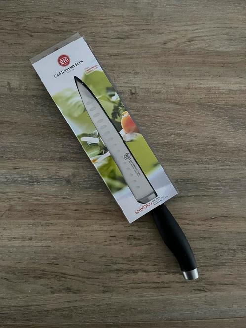 CS Carl Schmidt Sohn SHIKOKU Vleesmes 20cm - Nieuw!, Huis en Inrichting, Keuken | Bestek, Nieuw, Ophalen of Verzenden