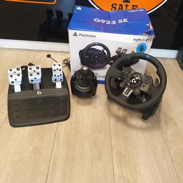 Logitech trueforce g923 se racing wheel pedals and shifter beschikbaar voor biedingen