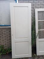 3 Zware hardhouten binnendeuren, Deurkozijn, Zo goed als nieuw, Hout, Ophalen