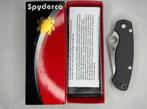 Spyderco paramilitary 2 black, Caravans en Kamperen, Kampeergereedschap, Zo goed als nieuw