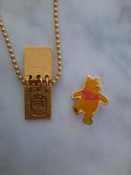 Winnie the Pooh ketting en speldje, Ophalen of Verzenden
