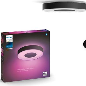 2x Philips Hue Infuse M Plafondlamp Zwart beschikbaar voor biedingen