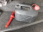 Benzinekan Jerrycan met slurf en dop., Ophalen, Gebruikt