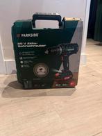 Parkside accuboormachine complete set NIEUW, Ophalen of Verzenden, Nieuw, Boor- en Schroefmachine