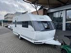 Hobby De Luxe 460 sff 2025 BLACKLINE ACTIE!!!, Vast bed, Hobby, Bedrijf, Treinzit
