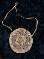 BALI HANDGEMAAKTE DAMES ROTAN HANDTAS CROSSBODY, SCHOUDERTAS, Overige merken, Bruin, Nieuw, Ophalen of Verzenden