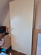 Opdekdeur grijs, Doe-het-zelf en Verbouw, Deuren en Horren, Ophalen, Binnendeur, 200 tot 215 cm