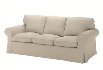 Twee Ektorp IKEA banken (3-zits) te koop - afbeelding 4