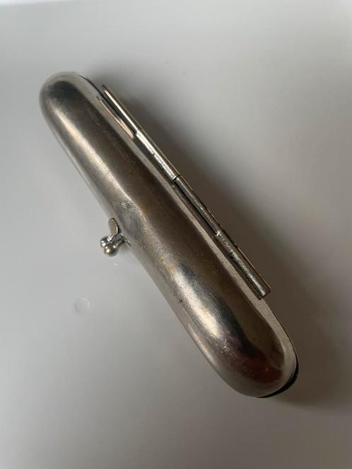 Art Deco sigarenbox, sigaren etui, sigarendoosje, Verzamelen, Rookartikelen, Aanstekers en Luciferdoosjes, Gebruikt, Ophalen of Verzenden