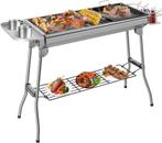 Houtskoolbarbecue - Houtskoolgrill - 100x33.5x70cm - Zilver, Quore B.V., Nick.karselius@quorebv.com, Nieuw, 7559PT Bornsedijk 101