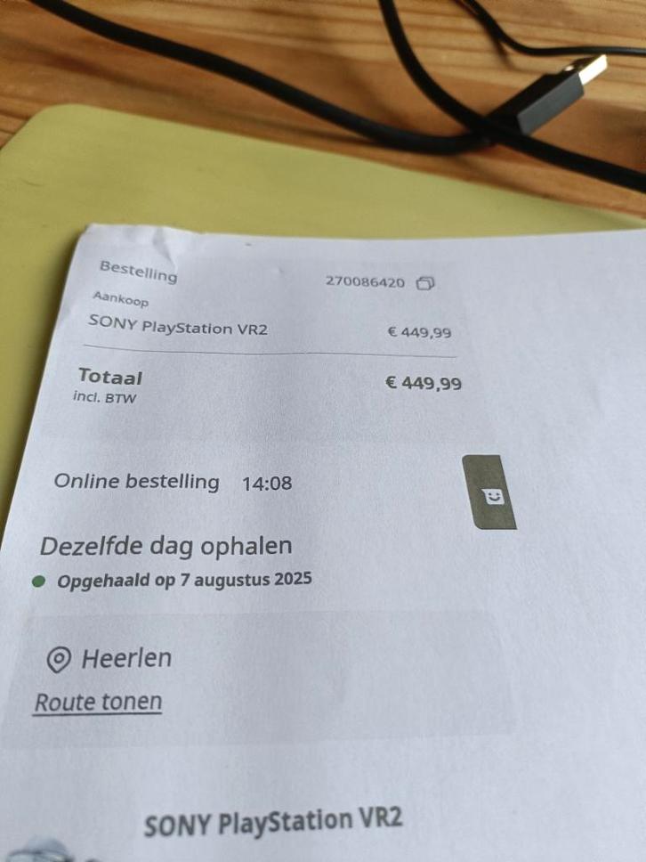 Playstation VR 2 Brill, Spelcomputers en Games, Virtual Reality, Zo goed als nieuw, Sony PlayStation, VR-bril, Ophalen of Verzenden