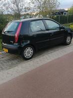 Fiat Punto 1.2 16V 5DR 2002 Zwart, Auto's, Fiat, Origineel Nederlands, Te koop, 5 stoelen, Benzine