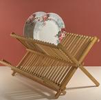 Bamboe afdruiprek 2-laags in nieuwstaat en opvouwbaar, Ophalen of Verzenden, Zo goed als nieuw