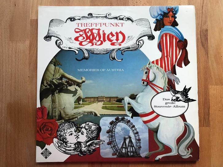 2 LP Treffpunkt Wien memories of Austria, Cd's en Dvd's, Vinyl | Verzamelalbums, Gebruikt, Klassiek, 12 inch, Ophalen of Verzenden