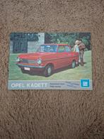 Autofolder Opel Kadett A, Boeken, Verzenden, Zo goed als nieuw, Opel