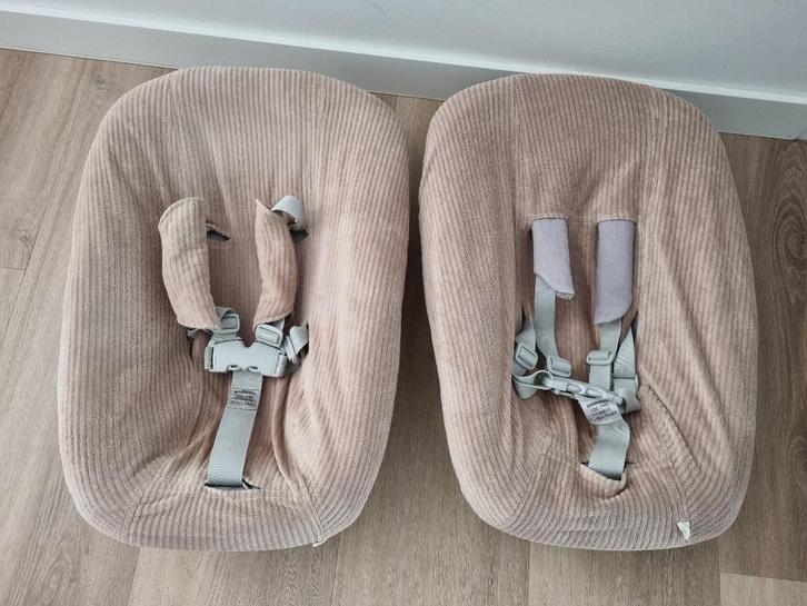 Stokke Tripp Trapp newborn set - 2 stuks!, Kinderen en Baby's, Kinderstoelen, Zo goed als nieuw, Meegroeistoel, Ophalen of Verzenden