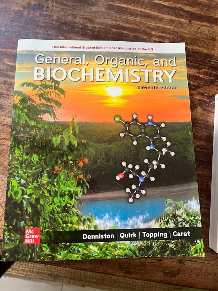 General, organic and biochemistry, Boeken, Studieboeken en Cursussen, Nieuw, HBO, Ophalen of Verzenden