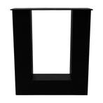 Stalen U tafelpoot zwart, Huis en Inrichting, Ophalen of Verzenden, Rond, 50 tot 100 cm, Minder dan 50 cm