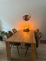 Eetkamertafel, Ophalen, Gebruikt, 50 tot 100 cm, 150 tot 200 cm