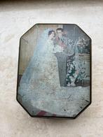 Blik Belgisch koningshuis Boudewijn Fabiola, Verzamelen, Blikken, Ophalen of Verzenden, Gebruikt, Overige, Overige merken