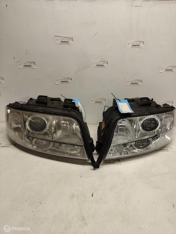 Koplampen Audi A6, Auto-onderdelen, Verlichting, Audi, Gebruikt, Ophalen of Verzenden