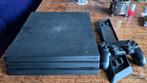 PS4 Pro met controller en kabels, Ophalen of Verzenden, Zo goed als nieuw, 1 TB, Met 1 controller