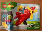 10908 Lego Duplo vliegtuig, Kinderen en Baby's, Speelgoed | Duplo en Lego, Complete set, Duplo, Ophalen of Verzenden, Zo goed als nieuw