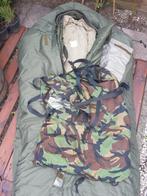 Set M90 KL leger slaapzak ZGAN Compleet incl laken&bivakzak, Ophalen of Verzenden, Landmacht, Nederland, Kleding of Schoenen