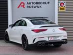 Mercedes-Benz CLA-klasse 220 Premium Plus AMG Pano/Sfeer/Cam, Auto's, Euro 6, Wit, Bedrijf, 1600 kg