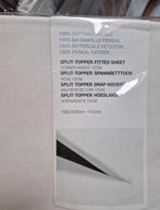 HecketLane split topper hoeslaken 160cm topkwaliteit NIEUW, Huis en Inrichting, Slaapkamer | Beddengoed, Ophalen of Verzenden