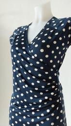 King Louie Jurk - Maat S - Polkadot, Blauw, ., Ophalen of Verzenden, Zo goed als nieuw